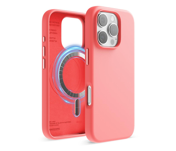 Elago Magnetic Silicone do iPhone 16 Pro Pink ES16MSSC63PRO-PK - 1278780 - zdjęcie